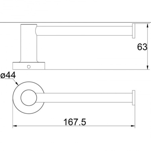 RUBY TOILET ROLL HOLDER - 21808 - Image 2