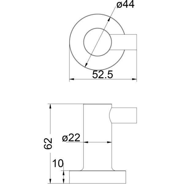 RUBY ROBE HOOK - 21813 - Image 2