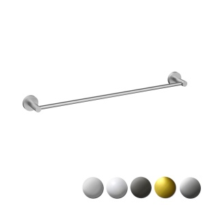 OTUS SLIMLINE SINGLE TOWEL RAIL 600MM - 4502-600SS