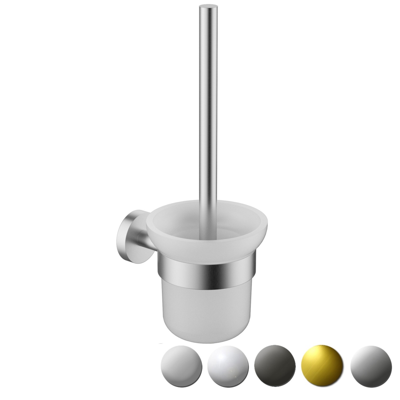 Otus Slimline SS304  Toilet Brush Set Stainless Steel