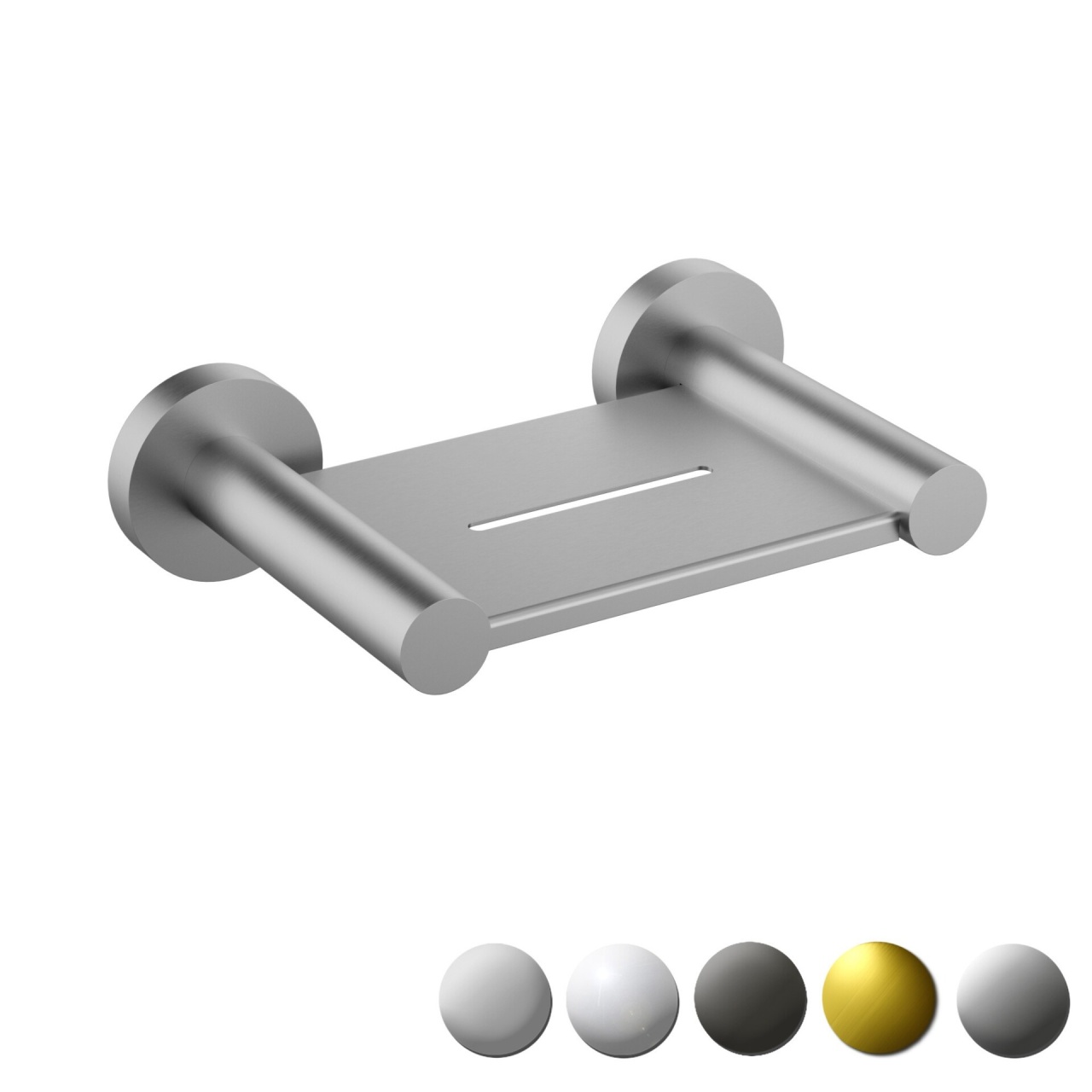 Otus Slimline Soap Dish Metal Stainless Steel