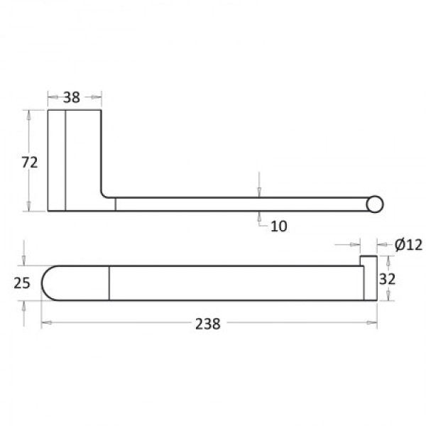 FLORES TOWEL BAR - 55305 - Image 6