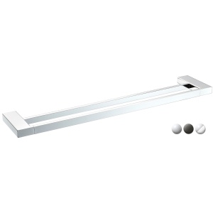 EDEN DOUBLE TOWEL RAIL 800MM - 5602-800