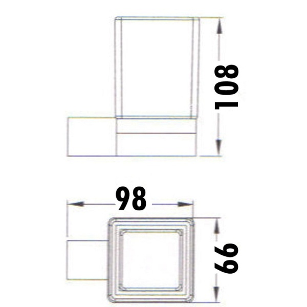 ROSA TUMBLER HOLDER SINGLE - 6402 - Image 4