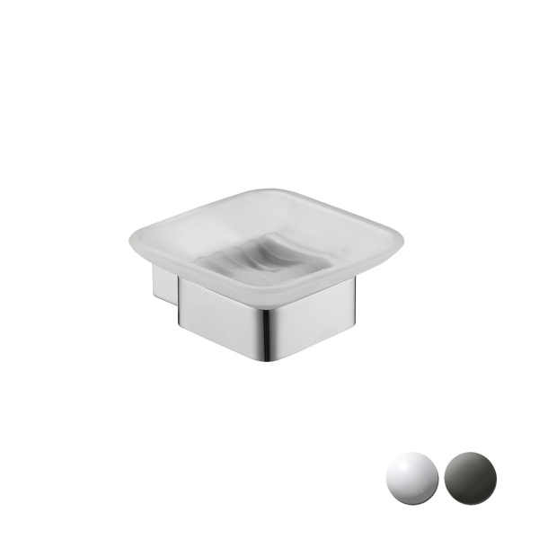 ROSA SOAP DISH GLASS - 6403