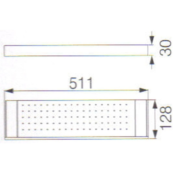 ROSA SHELF GLASS - 6406 - Image 3