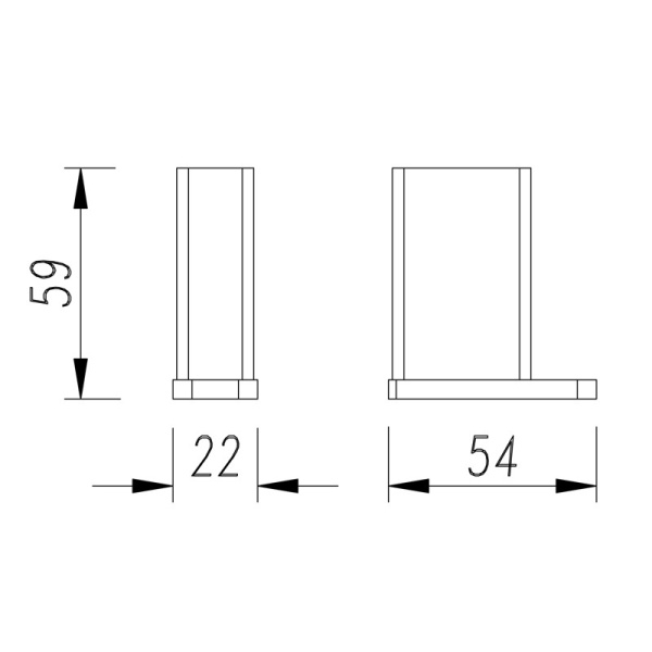 AIKO ROBE HOOK - 7110 - Image 2