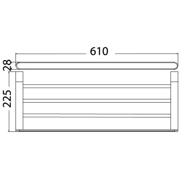 DOVE TOWEL RACK - 7312-610 - Image 2