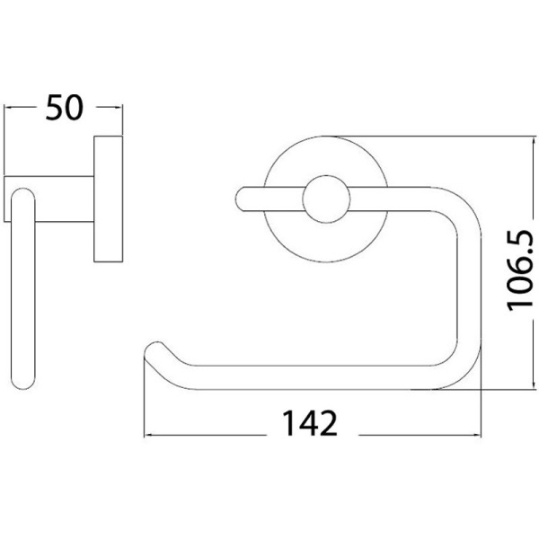 OTUS TOILET ROLL HOLDER - 8116 - Image 2