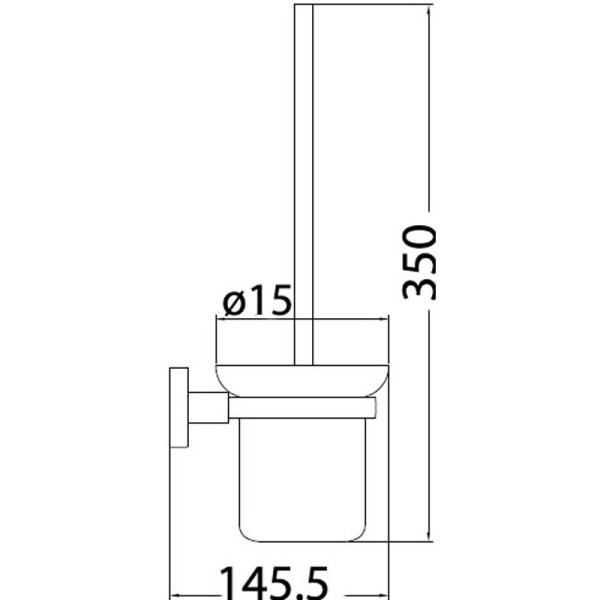 OTUS TOILET BRUSH SET - 8129 - Image 3