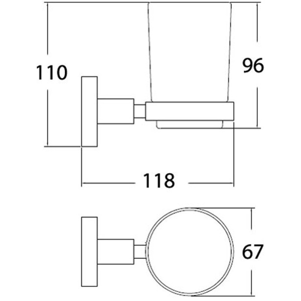 SARA TUMBLER HOLDER SINGLE - 8921 - Image 2