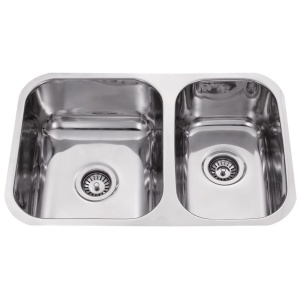 UNDER MOUNT,1 & 3/4 BOWL SINK - DB568A