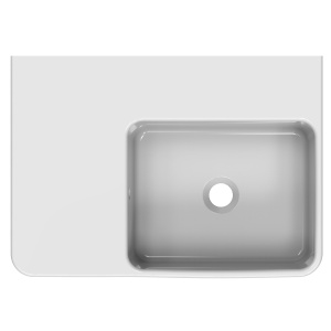 IKON ART WALL HUNG BASIN - HDI-11-201-LHS