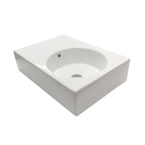 IKON ART 600 Round Bowl SHELF BASIN- HDI-11-301-LHS
