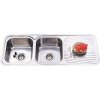 CORA DOUBLE BOWLS KITCHEN SINK - P1180LHB
