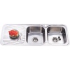CORA DOUBLE BOWLS KITCHEN SINK - P1180RHB