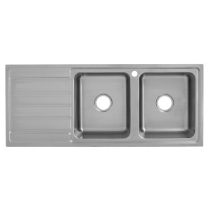 IKON DOUBLE BOWL &SINGLE DRAINER - P5355N-RHB