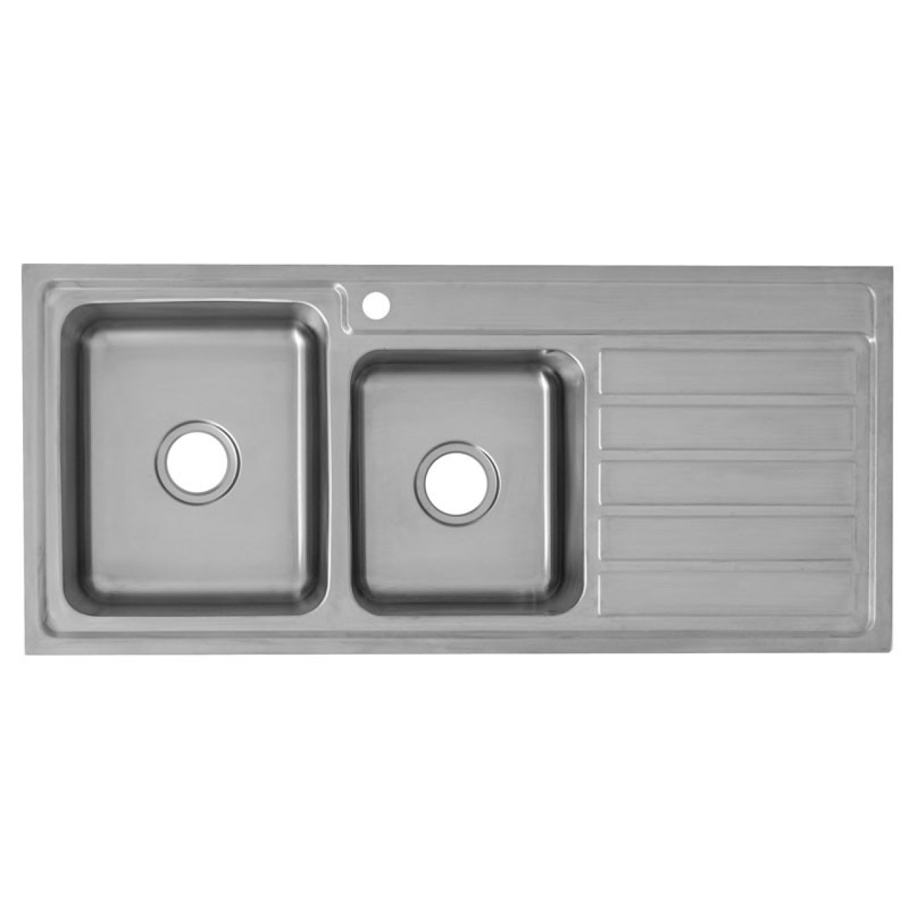 Seto 1 & 3 / 4 Bowl Single Drainer Sink 1120mm