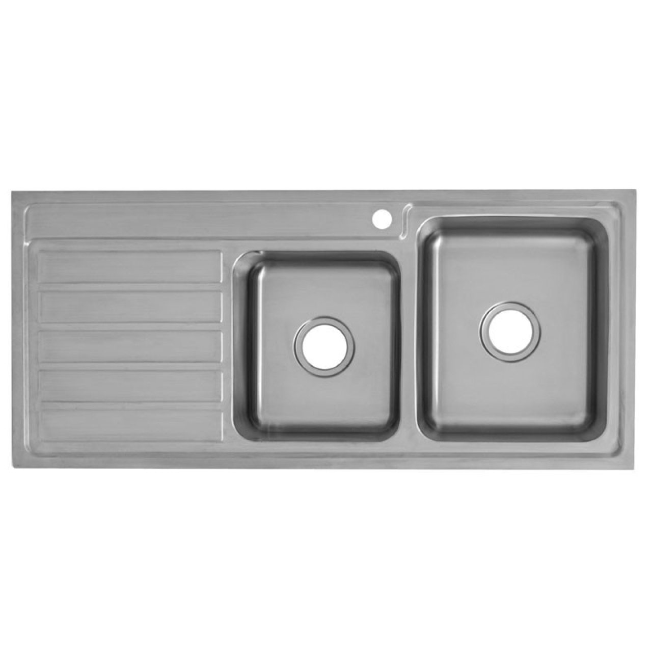 Seto 1 & 3 / 4 Bowl Single Drainer Sink 1120mm
