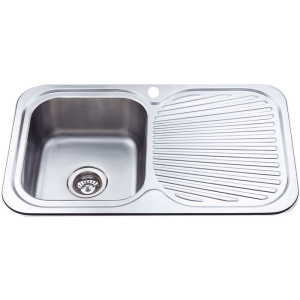 CORA SINGLE BOWL & SINGLE DRAINER KITCHEN SINK - P780LHB