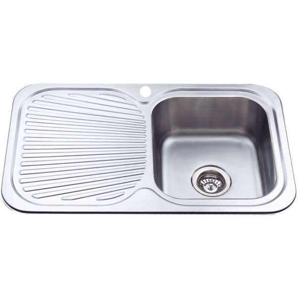 CORA SINGLE BOWL & SINGLE DRAINER KITCHEN SINK - P780RHB