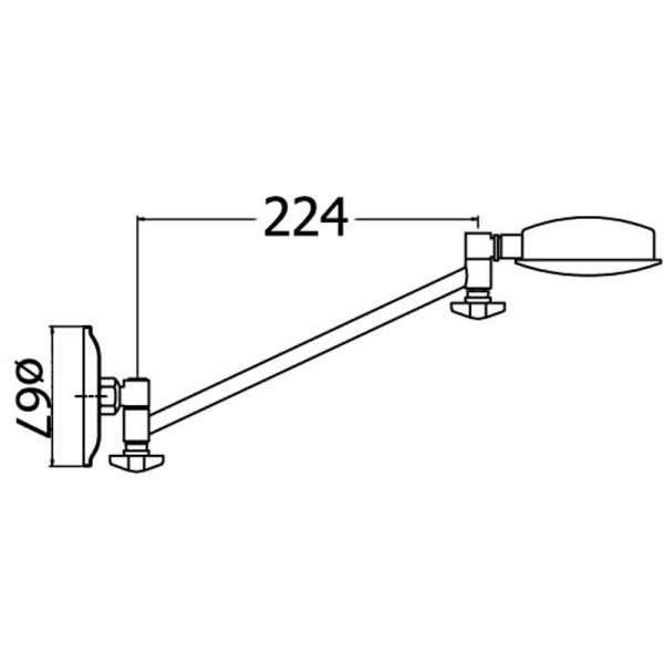 RUBY ALL DIRECTION SHOWER HEAD - PCZ300 - Image 2