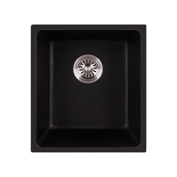Cora Black Undermount Granite Sink - PGR3944-MB