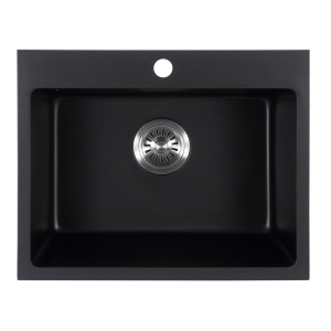 Cora Black Granite Sink - PGR5544-MB