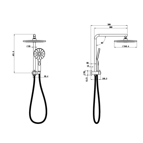 NEW REGAL MINI MULTIFUNCTION SHOWER SET - PHC313031RN - Image 3