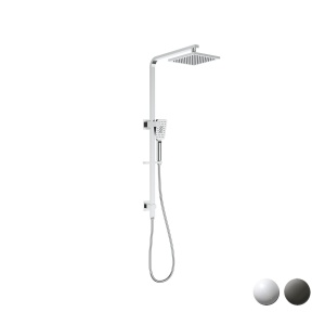 EDEN SQUARE MULTIFUNCTION SHOWER SET UNIVERSAL DIVERTER - PHC7121SN