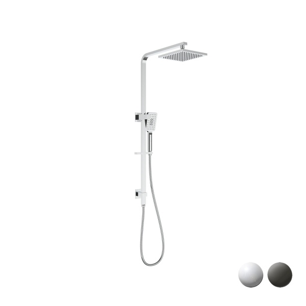 EDEN SQUARE MULTIFUNCTION SHOWER SET UNIVERSAL DIVERTER - PHC7121SN