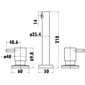 BATH TAP SET - PJK90NZ01