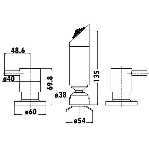 SHOWER TAP SET - PJK90NZ05 - Image 2