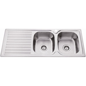 DOUBLE BOWL SINK - PN1180A-RHB