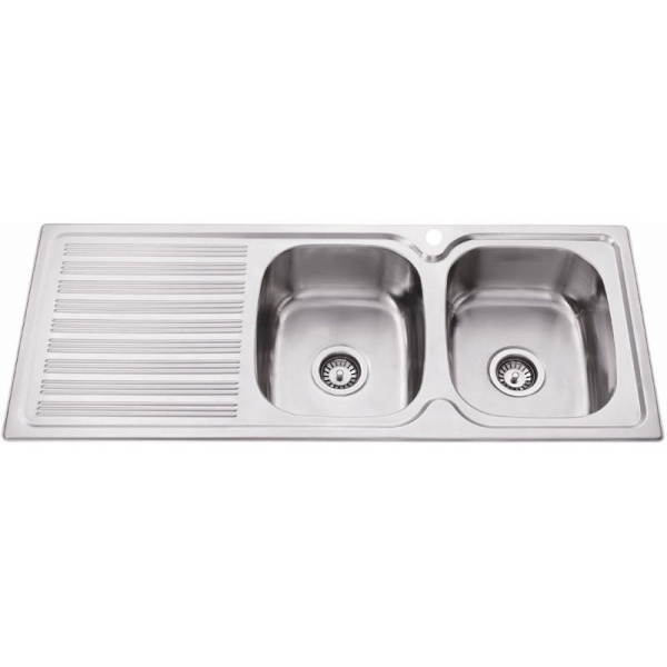 DOUBLE BOWL SINK - PN1180A-RHB