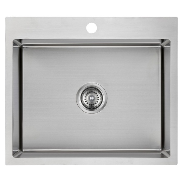 EDEN SINGLE BOWL ABOVE/UNDERMOUNT SINK (R10 CORNER) - PR5340LT