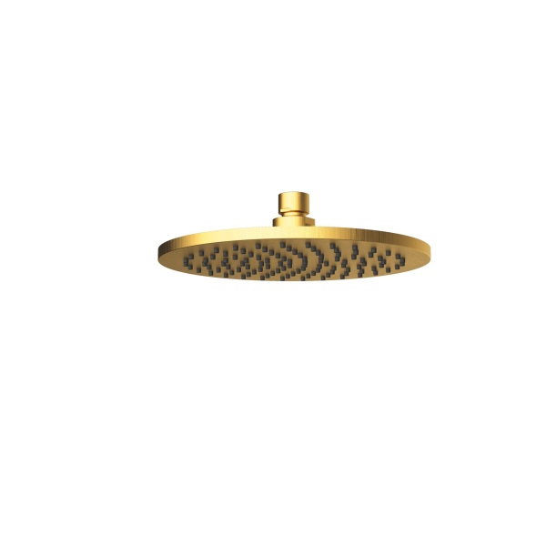 CORA ROUND BRASS SHOWER HEAD 200mm - PRB1056N - Image 5