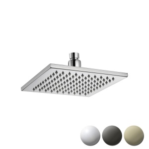EDEN SQUARE BRASS SHOWER HEAD 200mm - PRB1067N