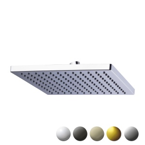 ROSA SQUARE PLASTIC SHOWER HEAD 250mm - PRP321001