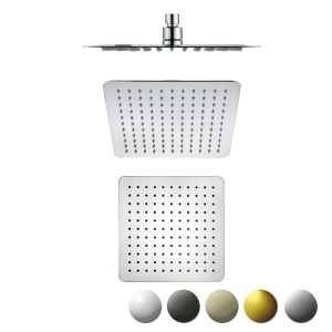 NOVA SQUARE SS SHOWER HEAD 250mm - PRS0901N