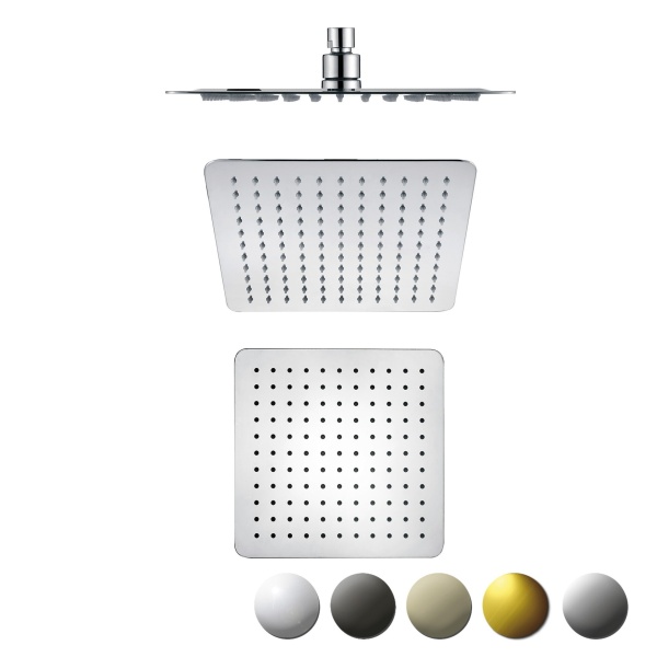 NOVA SQUARE SS SHOWER HEAD 250mm - PRS0901N