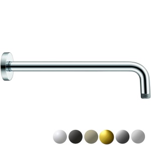 ROUND HORIZONTAL SHOWER ARM 400mm - PRY006