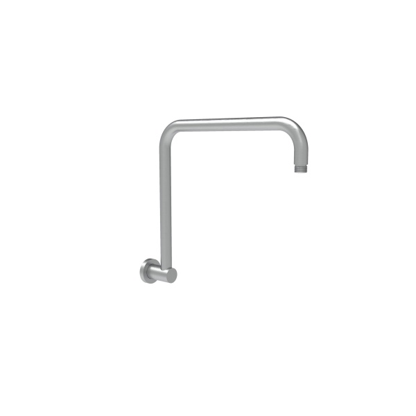 Round Rectangle Curved Shower Arm - PRY020 - Image 2