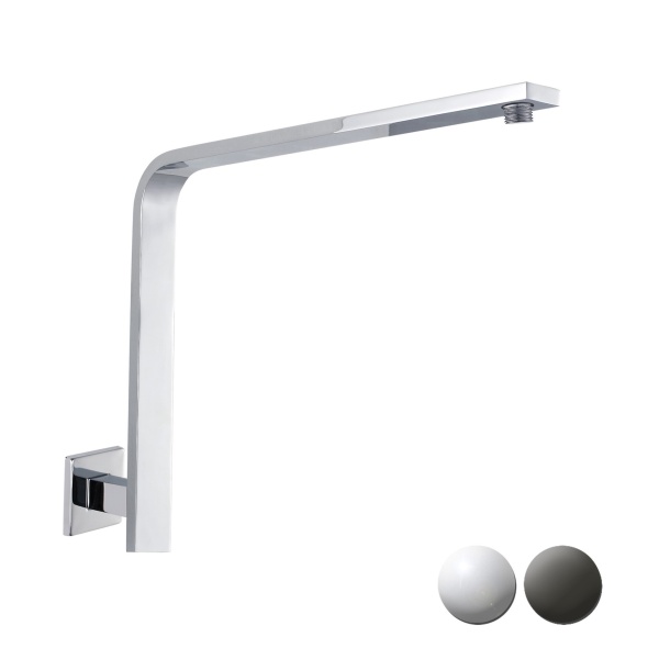 SQUARE VERTICAL L - SHAPE SHOWER ARM - PRY030