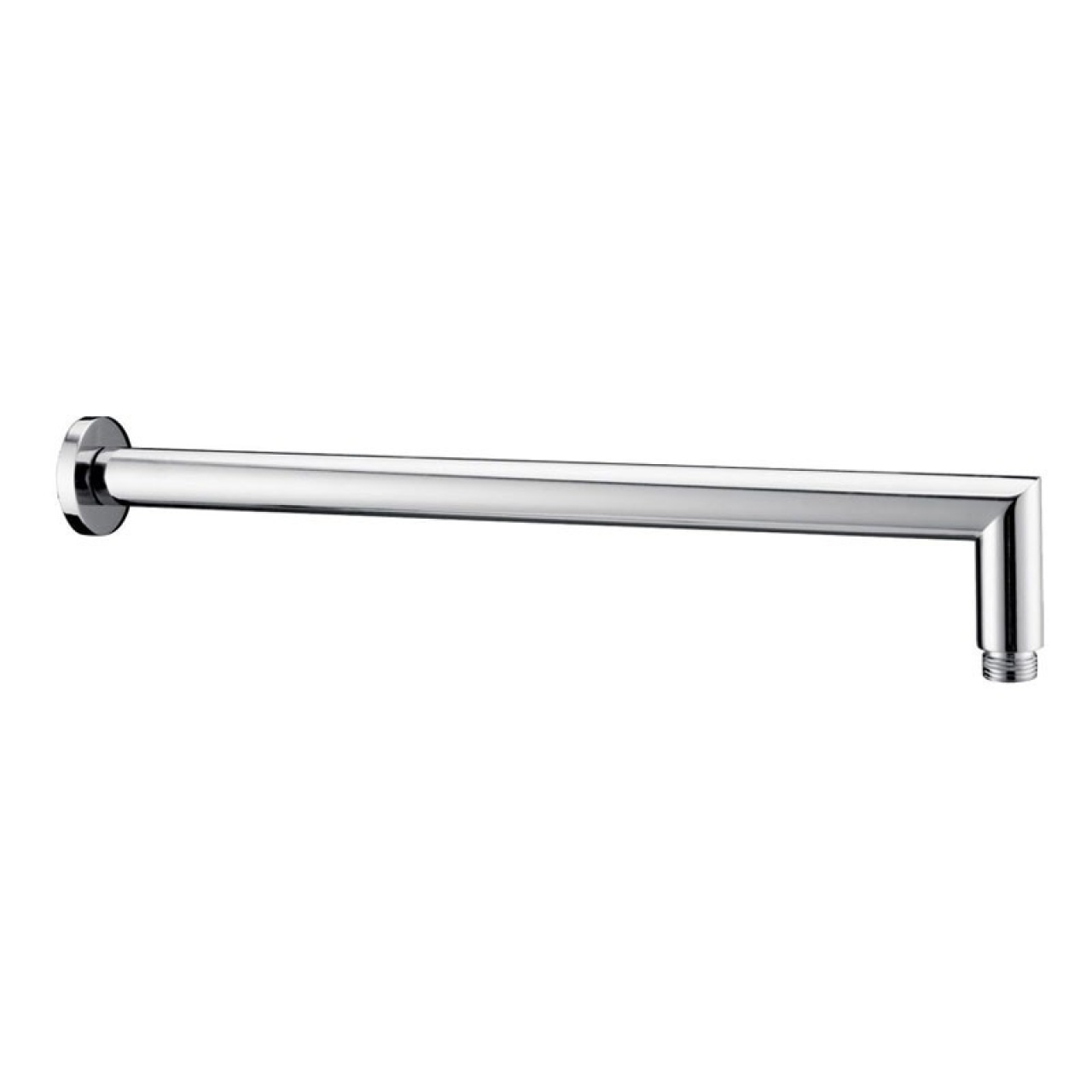 Round Shower Arm Horizontal Chrome 400mm