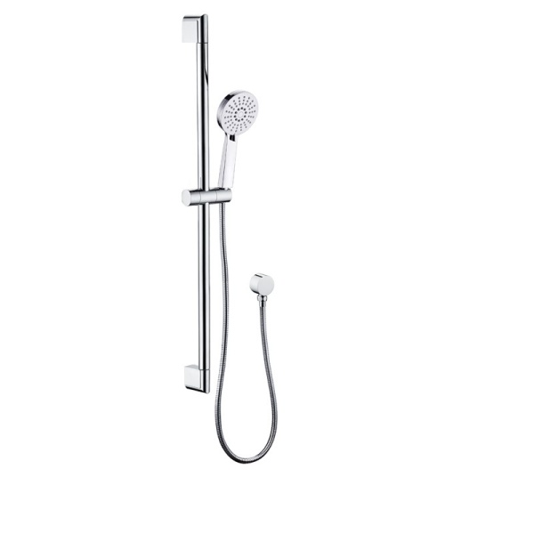 MAYA ROUND BRASS MULTI FUNCTION SLIDING SHOWER SET - PSH029