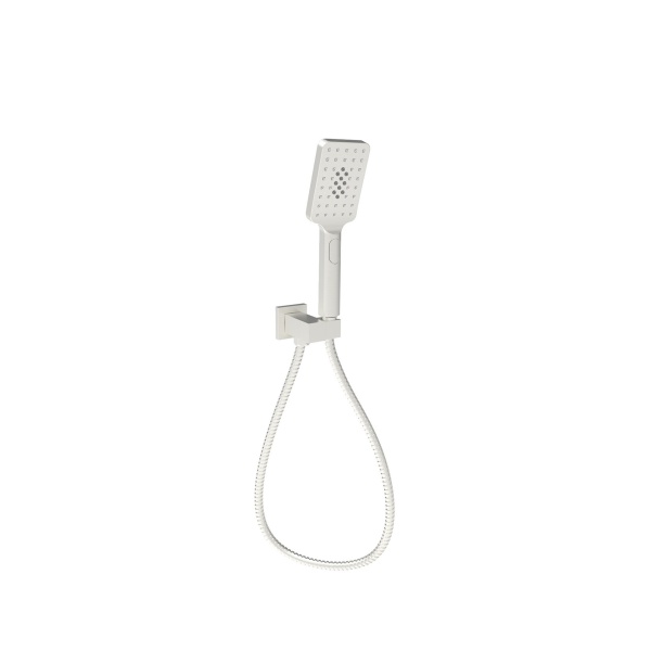 EDEN SQUARE HAND SHOWER ON WALL OUTLET BRACKET CHROME - PSH037-1 - Image 5