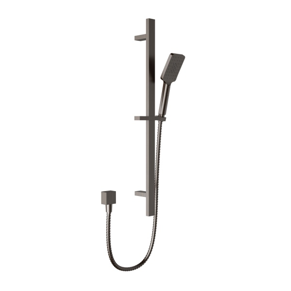 EDEN SQUARE SLIDING SHOWER SET CHROME - PSH037 - Image 5