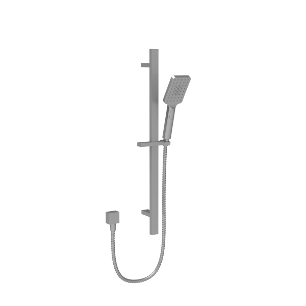 EDEN SQUARE SLIDING SHOWER SET CHROME - PSH037 - Image 4