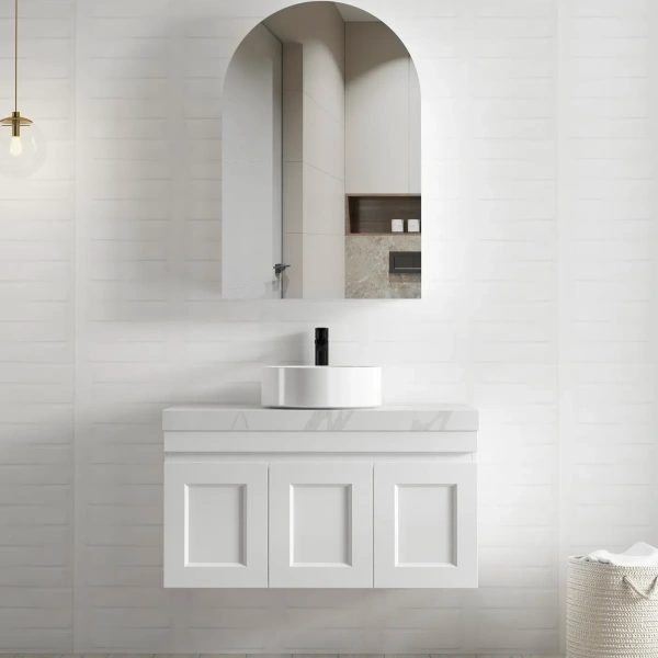 Archie 900mm Shaving Cabinet - Image 3